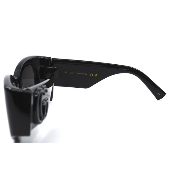 GUCCI GG1544S 001 BLACK GREY WOMEN'S AUTHENTIC SUNGLASSES - Picture 7 of 10